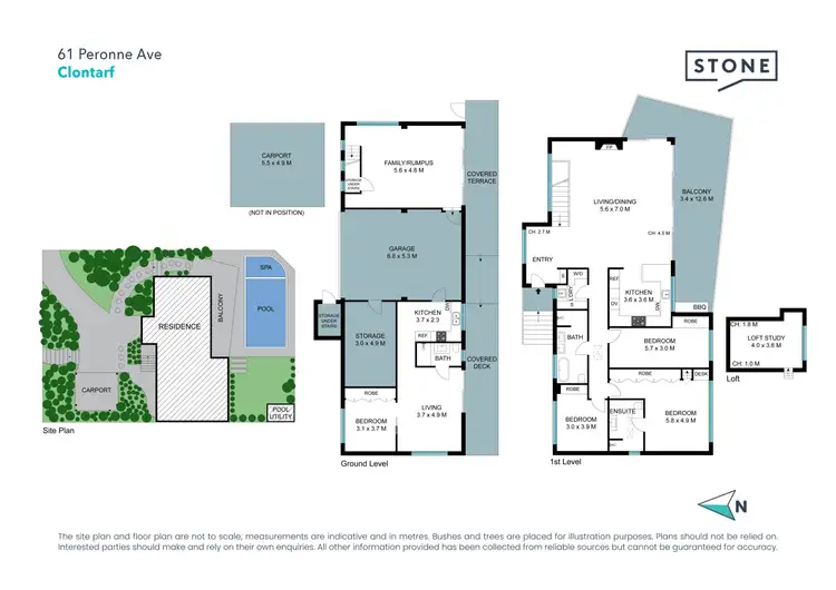 Floorplan of Homely house listing, 61 Peronne Avenue, Clontarf NSW 2093