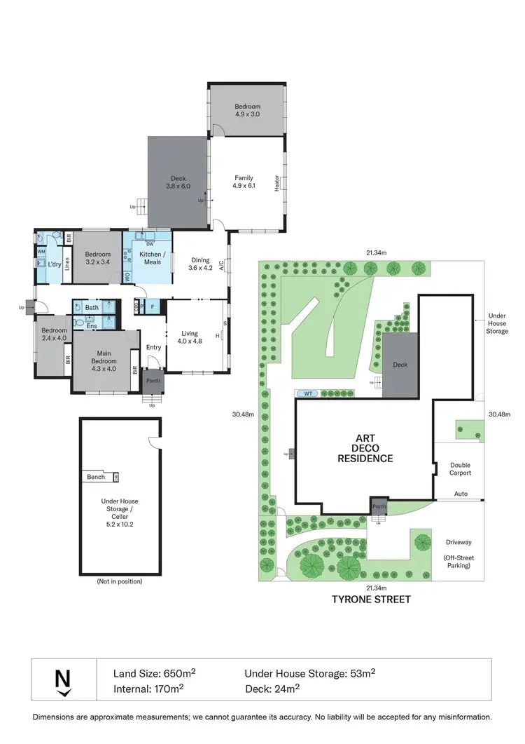 Floorplan of Homely house listing, 14 Tyrone Street, Camberwell VIC 3124