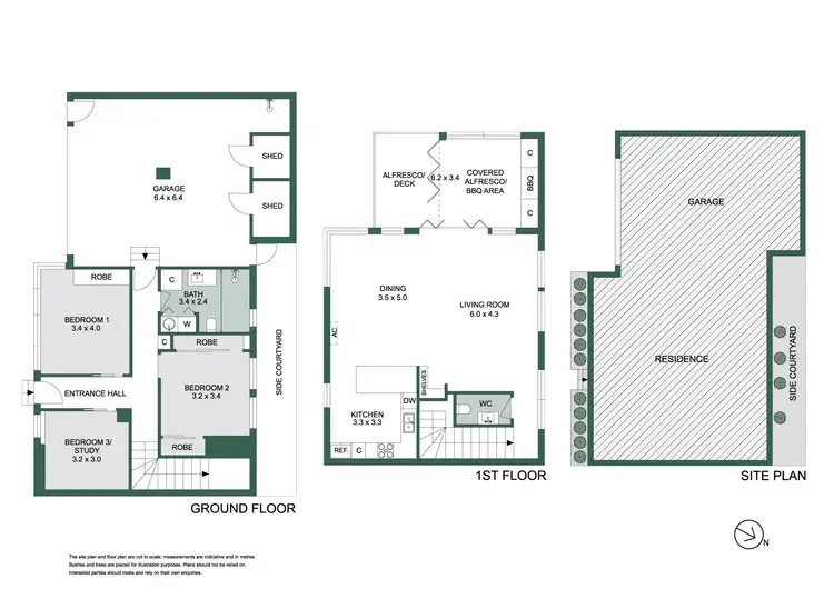 Floorplan of Homely townhouse listing, 8/182 Nepean Highway, Aspendale VIC 3195