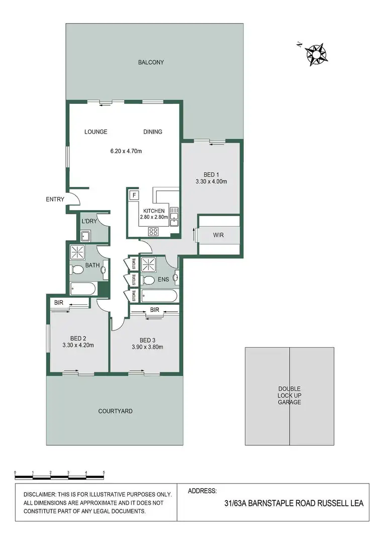 Floorplan of Homely apartment listing, 31/63A Barnstaple Road, Five Dock NSW 2046
