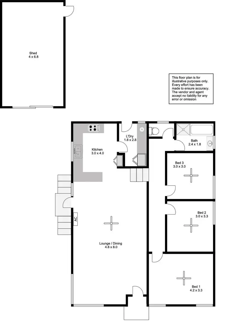 Floorplan of Homely house listing, 9 Hillside Grove, Port Lincoln SA 5606