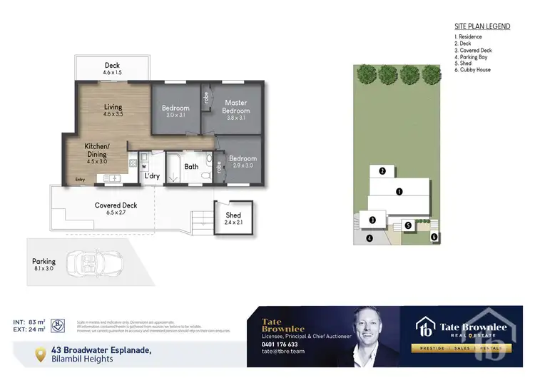 Floorplan of Homely house listing, 43 Broadwater Esplanade, Bilambil Heights NSW 2486