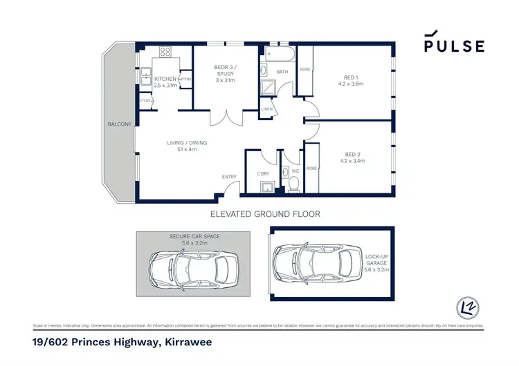 Floorplan of Homely apartment listing, 19/602-608 Princes Highway, Kirrawee NSW 2232