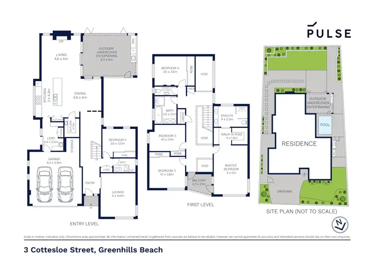 Floorplan of Homely house listing, 3 Cottesloe Street, Greenhills Beach NSW 2230