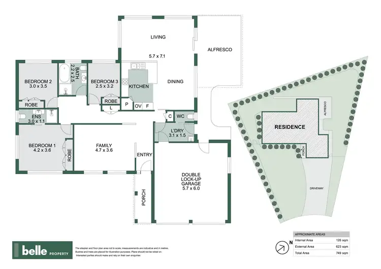 Floorplan of Homely house listing, 16 Nulla Place, St Georges Basin NSW 2540