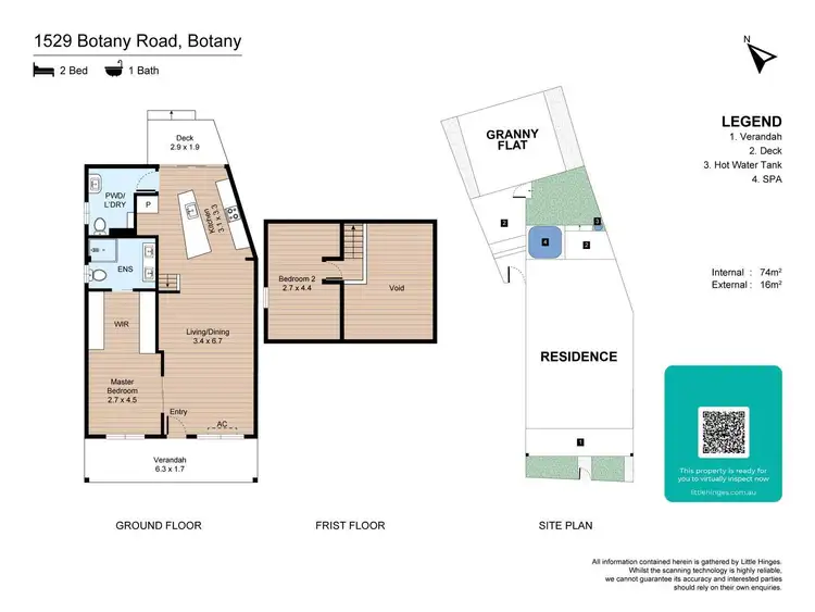 Floorplan of Homely house listing, 1529 Botany Road, Botany NSW 2019