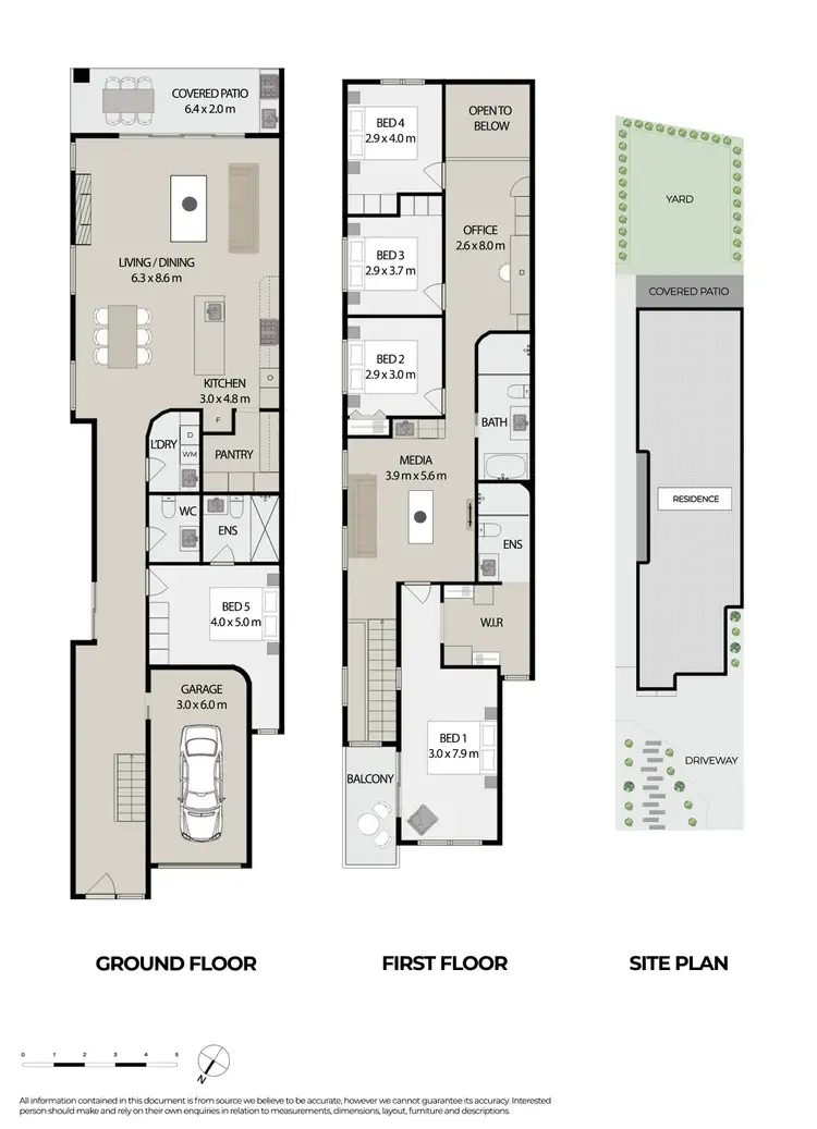 Floorplan of Homely semi-detached listing, 8 Sheehan Street, Eastwood NSW 2122