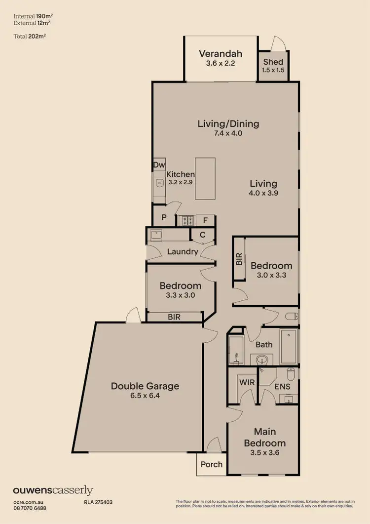 Floorplan of Homely house listing, 8 Aubrey Drive, Willunga SA 5172