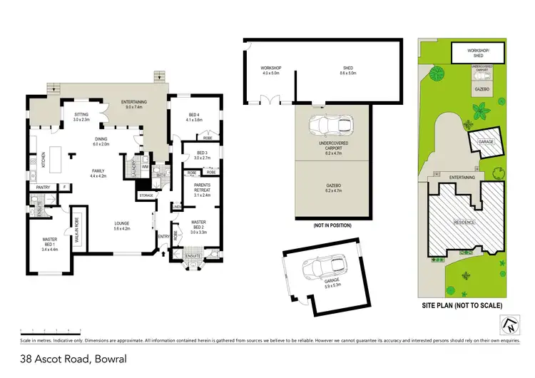 Floorplan of Homely house listing, 38 Ascot Road, Bowral NSW 2576