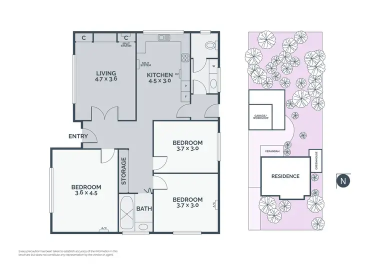 Floorplan of Homely house listing, 2 Mccasker Avenue, Reservoir VIC 3073