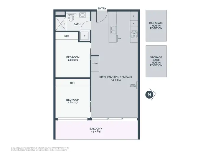 Floorplan of Homely apartment listing, 207/201 High Street, Prahran VIC 3181
