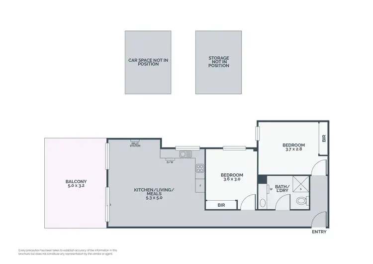 Floorplan of Homely apartment listing, 5/239 St Georges Road, Northcote VIC 3070