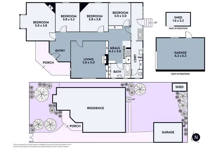 Floorplan of Homely house listing, 14 Collins Street, Thornbury VIC 3071