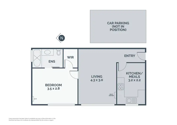 Floorplan of Homely unit listing, 11/247 Heidelberg Road, Northcote VIC 3070