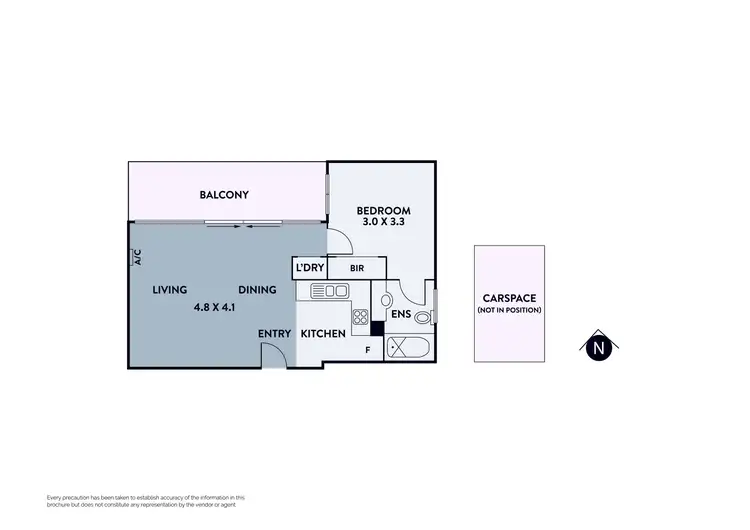 Floorplan of Homely apartment listing, 22/176 Smith Street, Collingwood VIC 3066