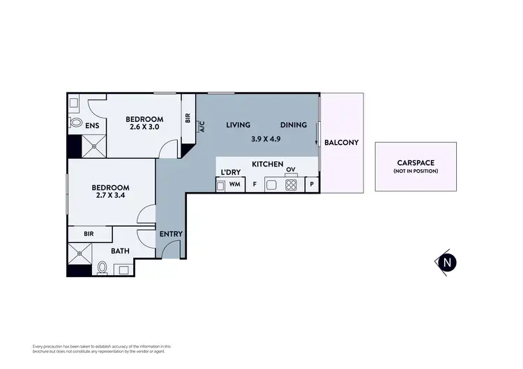 Floorplan of Homely apartment listing, 108/5 Blanch Street, Preston VIC 3072