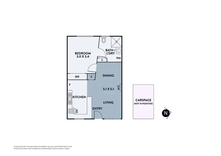 Floorplan of Homely apartment listing, 7/75 Pender Street, Thornbury VIC 3071