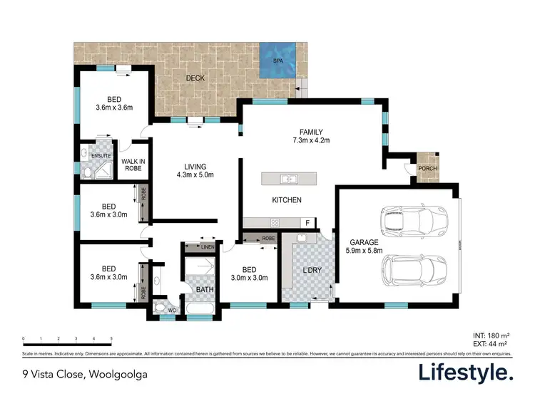 Floorplan of Homely house listing, 9 Vista Close, Woolgoolga NSW 2456