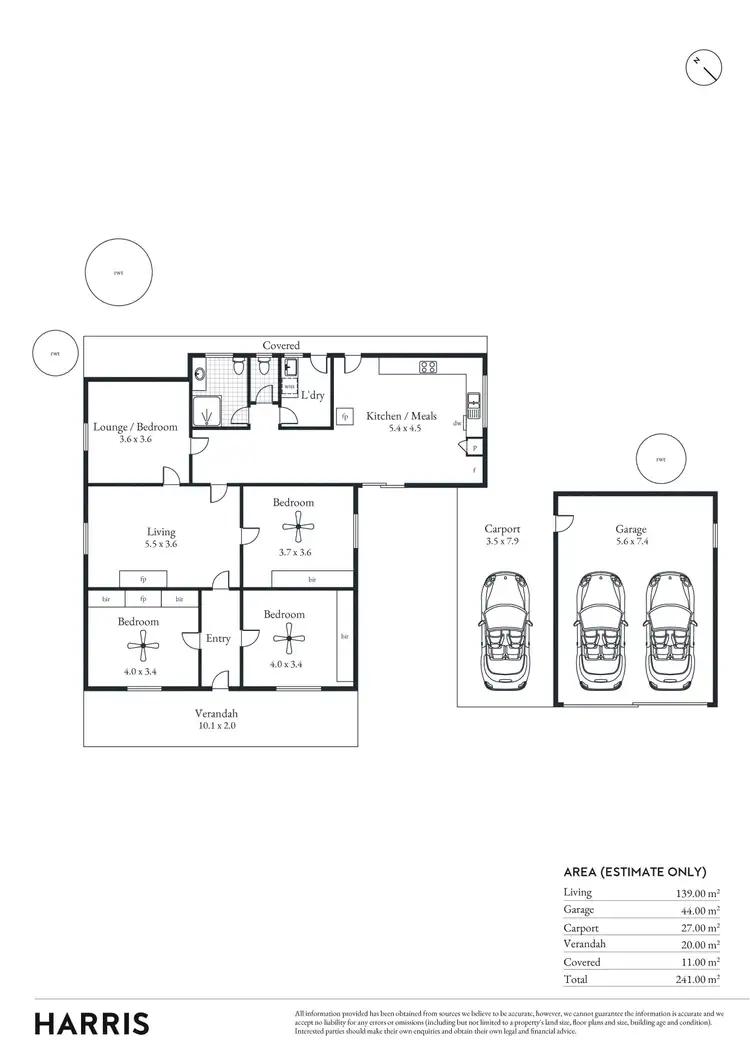 Floorplan of Homely house listing, 26 Venables Street, Macclesfield SA 5153