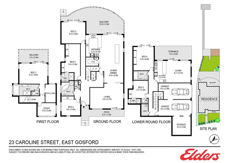 Floorplan of Homely house listing, 23 Caroline Street, East Gosford NSW 2250