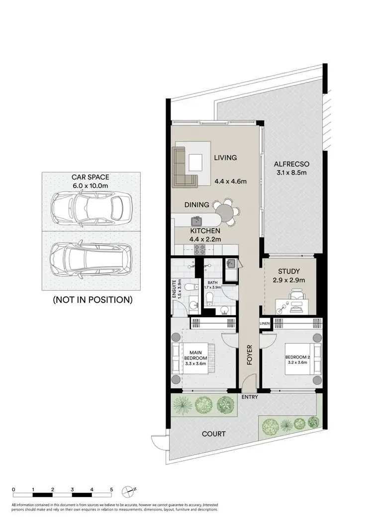 Floorplan of Homely apartment listing, 304/6 Cape Three Points Road, Avoca Beach NSW 2251