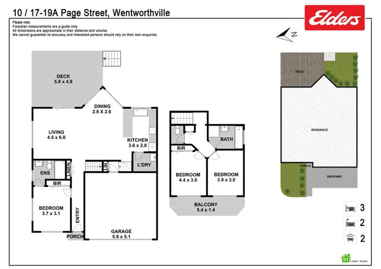 Floorplan of Homely townhouse listing, 10/17-19a Page Street, Wentworthville NSW 2145