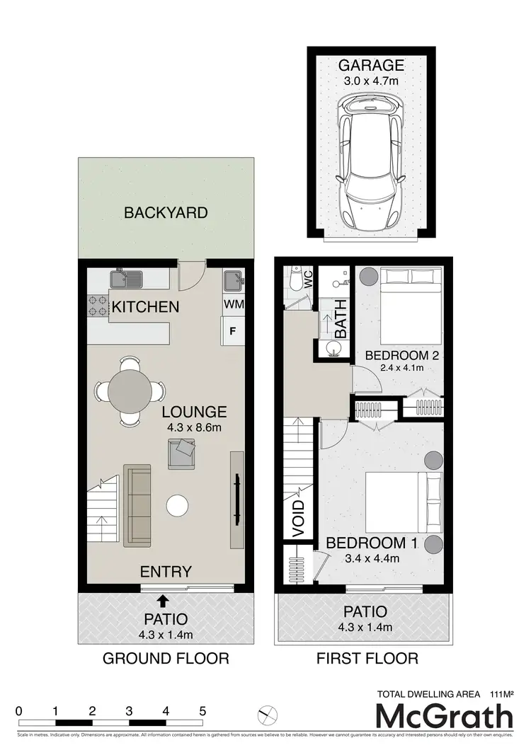 Floorplan of Homely unit listing, 1/3 Barooga Crescent, Mooloolaba QLD 4557