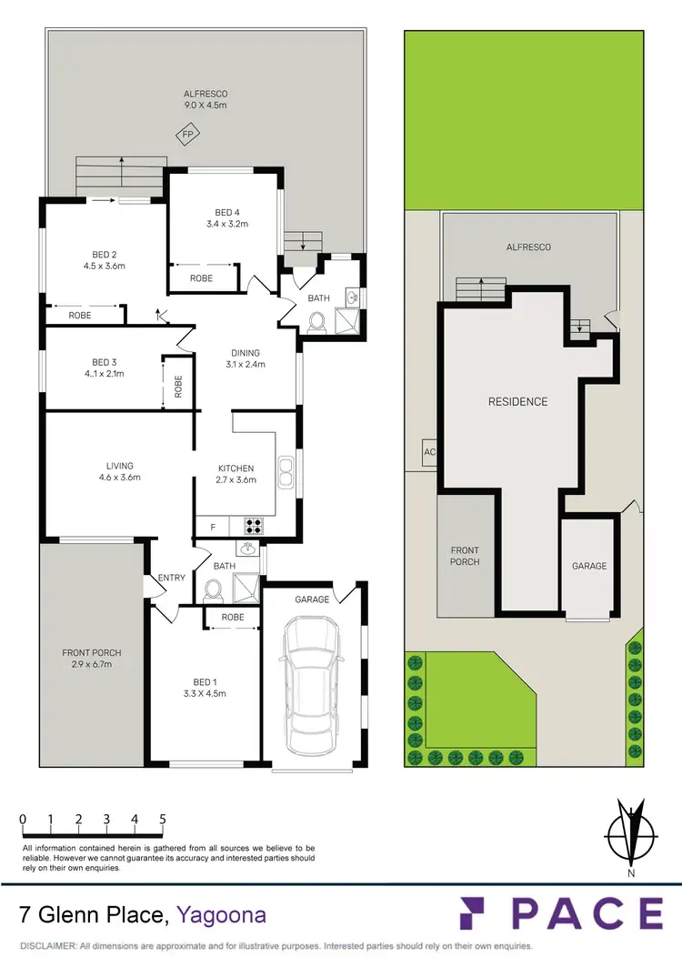 Floorplan of Homely house listing, 7 Glenn Place, Yagoona NSW 2199