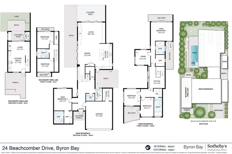 Floorplan of Homely house listing, 24 Beachcomber Drive, Byron Bay NSW 2481