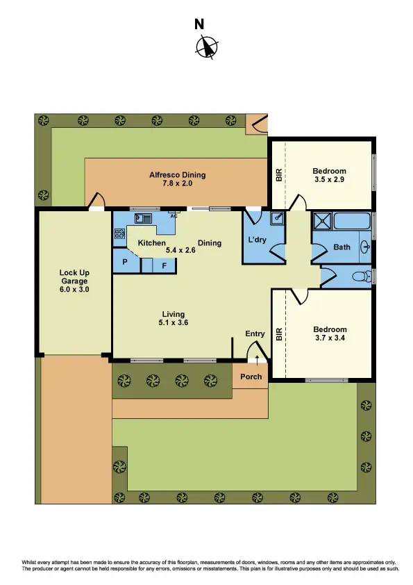 Floorplan of Homely house listing, 1/30 Forrest Street, Albion VIC 3020