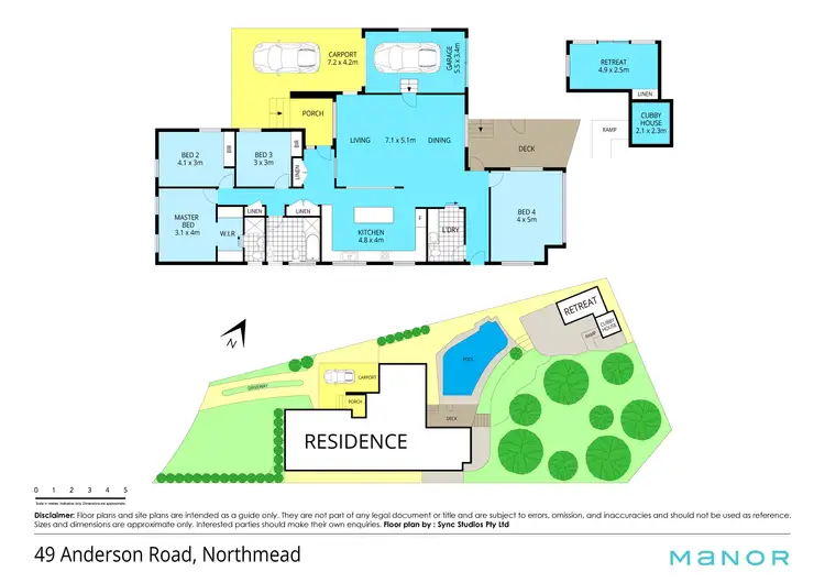Floorplan of Homely house listing, 49 Anderson Road, Northmead NSW 2152