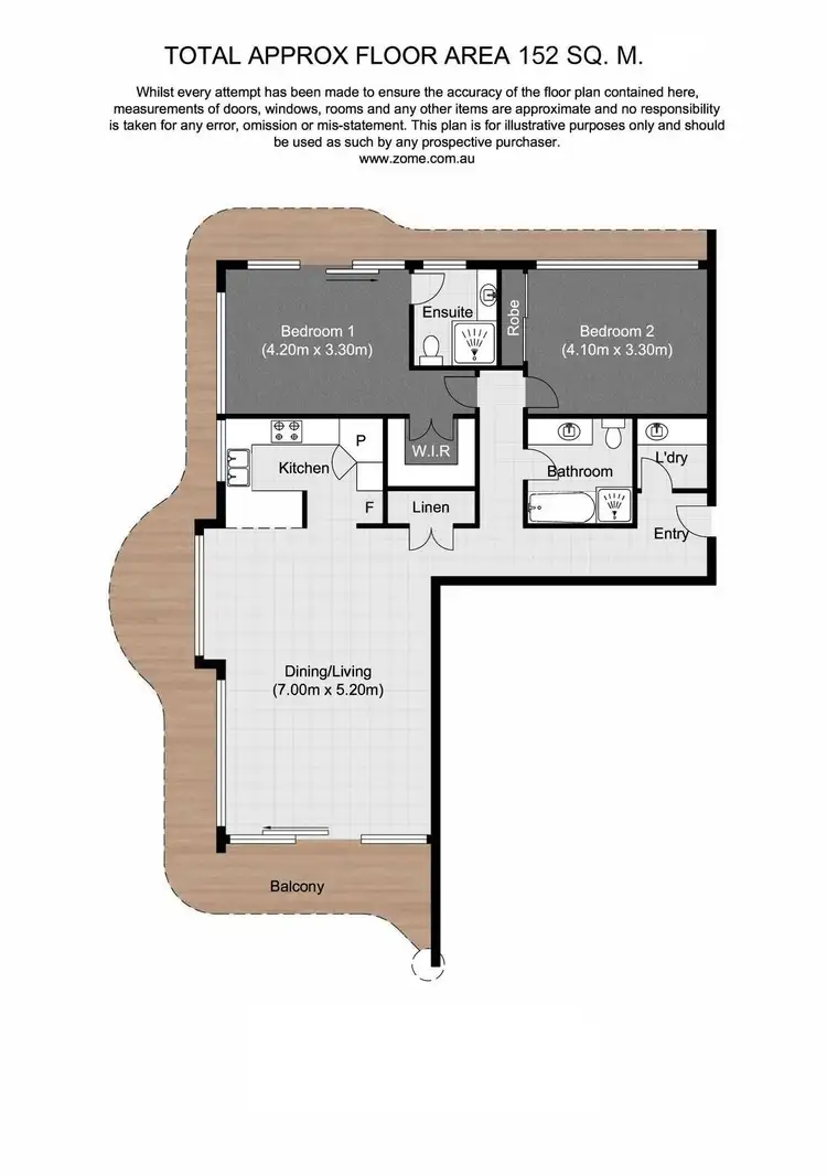 Floorplan of Homely apartment listing, 5/2940 Gold Coast Highway, Surfers Paradise QLD 4217