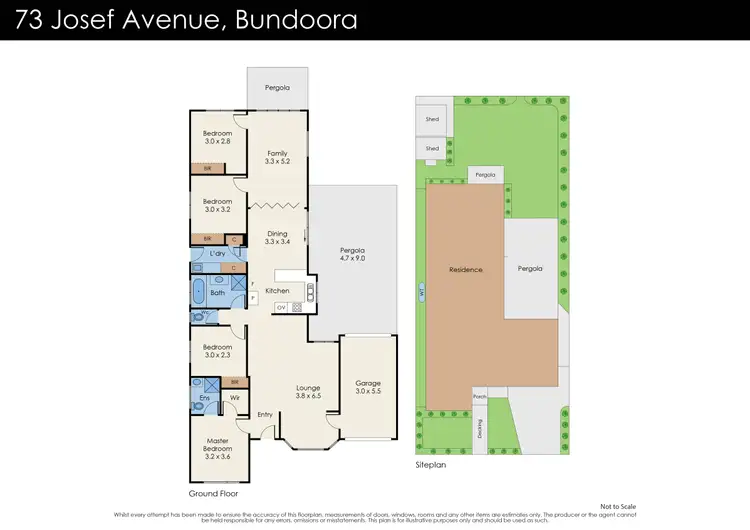 Floorplan of Homely house listing, 73 Josef Avenue, Bundoora VIC 3083