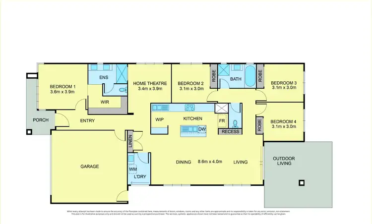 Floorplan of Homely house listing, 9 Eagle Ridge, Gisborne VIC 3437
