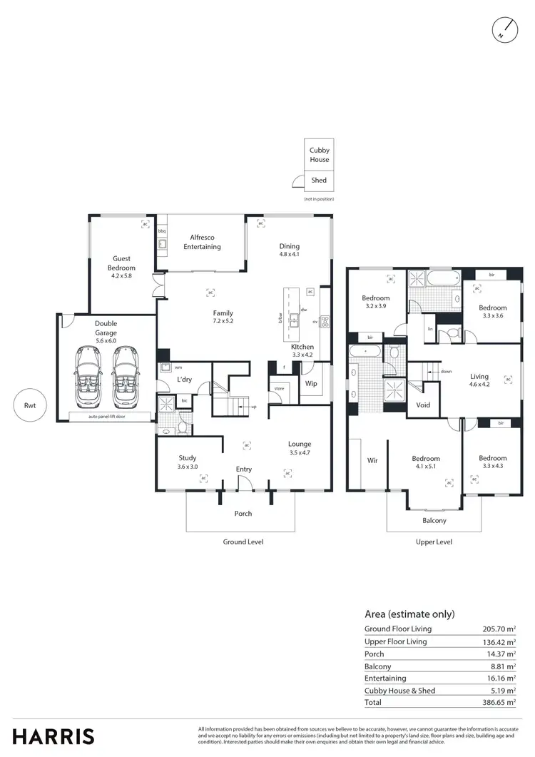 Floorplan of Homely house listing, 34 Fisher Crescent, Craigburn Farm SA 5051