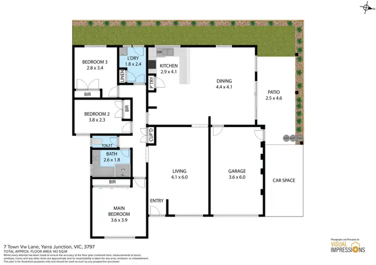 Floorplan of Homely house listing, 7 Town View Lane, Yarra Junction VIC 3797