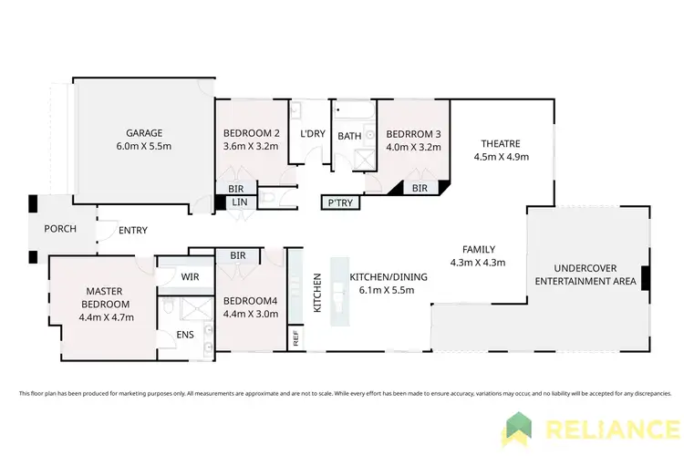 Floorplan of Homely house listing, 9 Merrystowe Way, Harkness VIC 3337