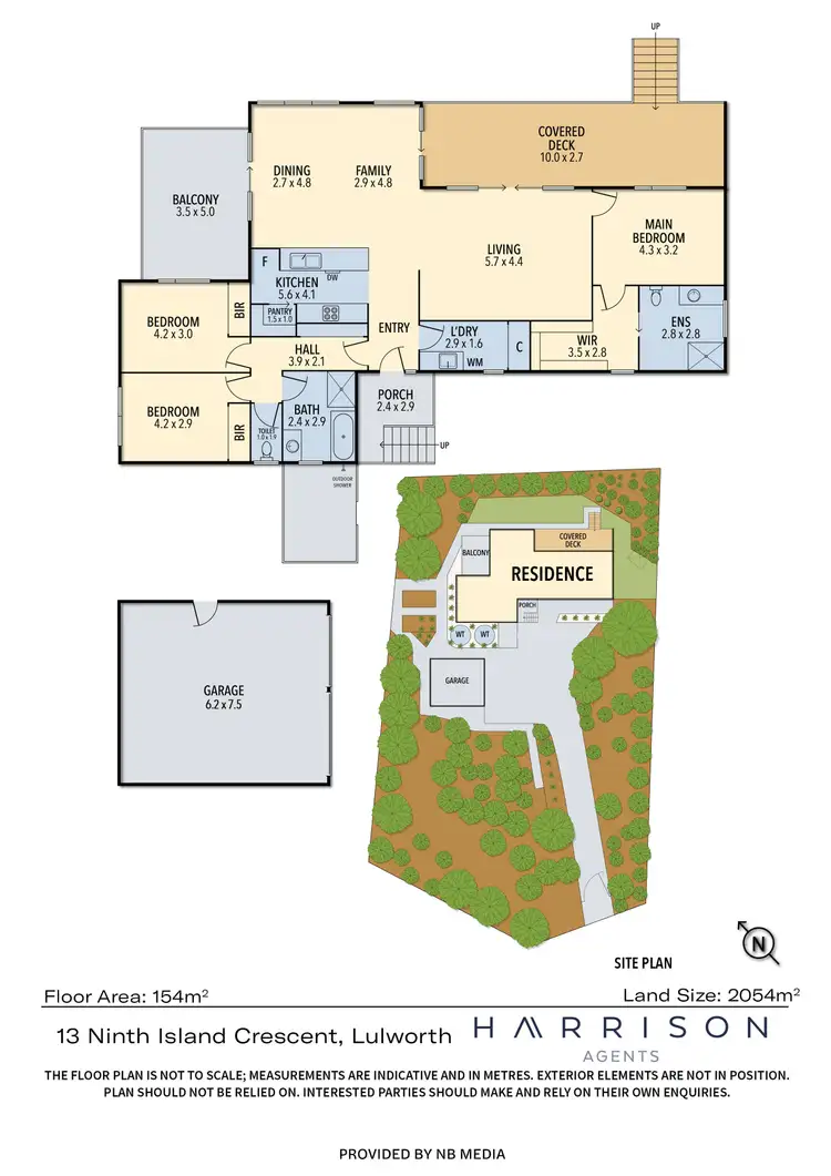 Floorplan of Homely house listing, 13 Ninth Island Crescent, Lulworth TAS 7252