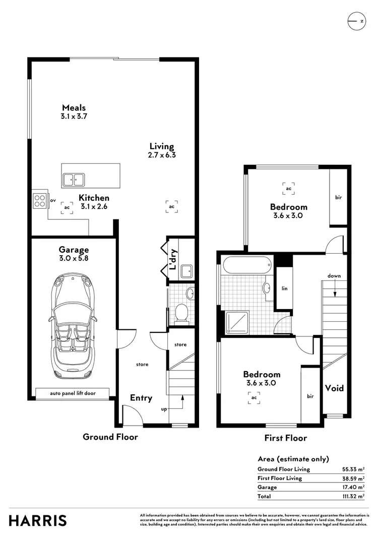 Floorplan of Homely house listing, 42 Regent Street, Melrose Park SA 5039