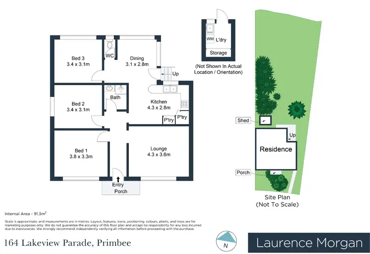 Floorplan of Homely house listing, 164 Lakeview Parade, Primbee NSW 2502
