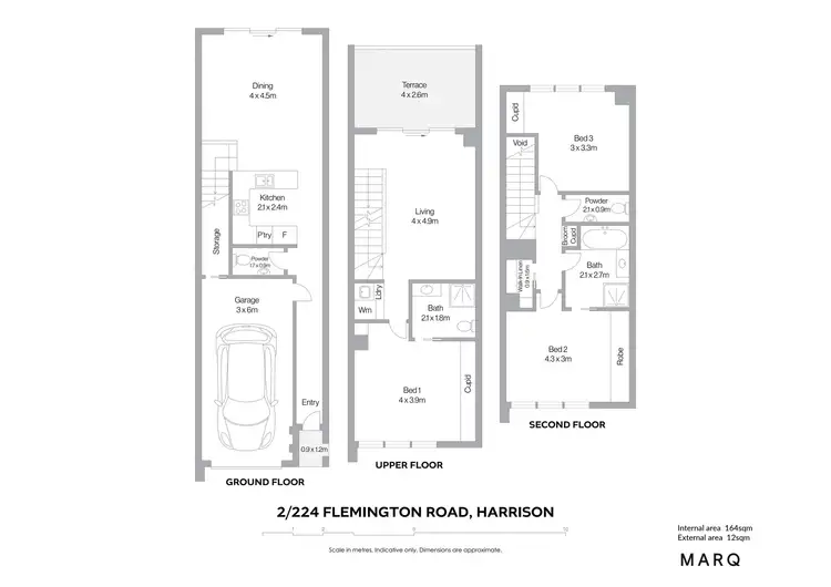 Floorplan of Homely house listing, 2/224 Flemington Road, Harrison ACT 2914