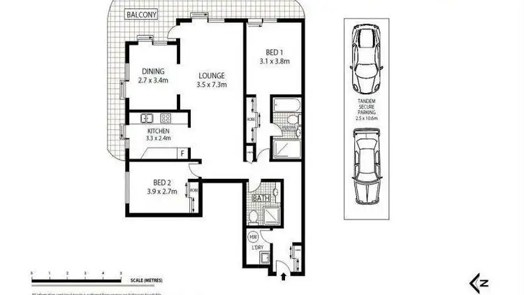 Floorplan of Homely unit listing, 15/54-58 Dee Why Parade Parade, Dee Why NSW 2099