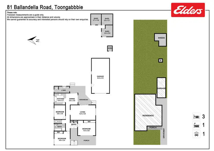 Floorplan of Homely house listing, 81 Ballandella Road, Toongabbie NSW 2146