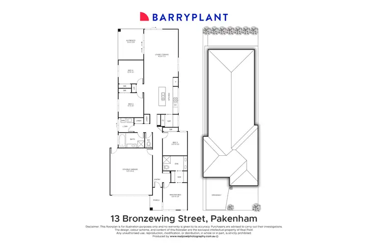 Floorplan of Homely house listing, 13 Bronzewing Street, Pakenham VIC 3810