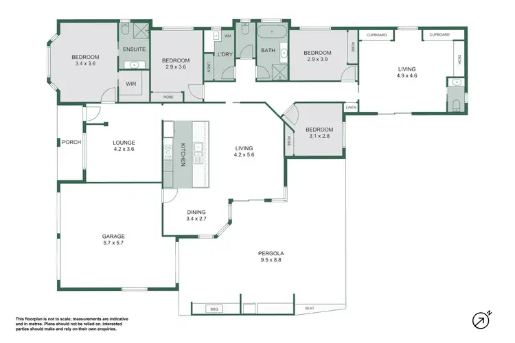 Floorplan of Homely house listing, 18 Gidgee Place, Glenfield Park NSW 2650