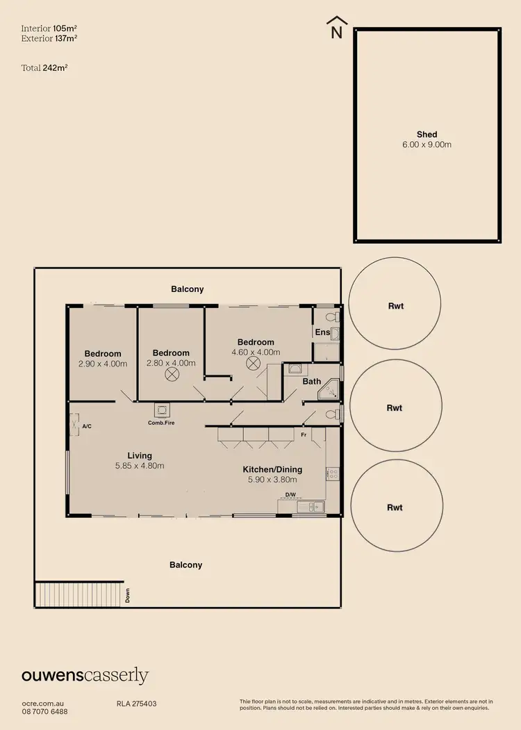 Floorplan of Homely house listing, 16-18 Mundoo Channel Drive, Hindmarsh Island SA 5214
