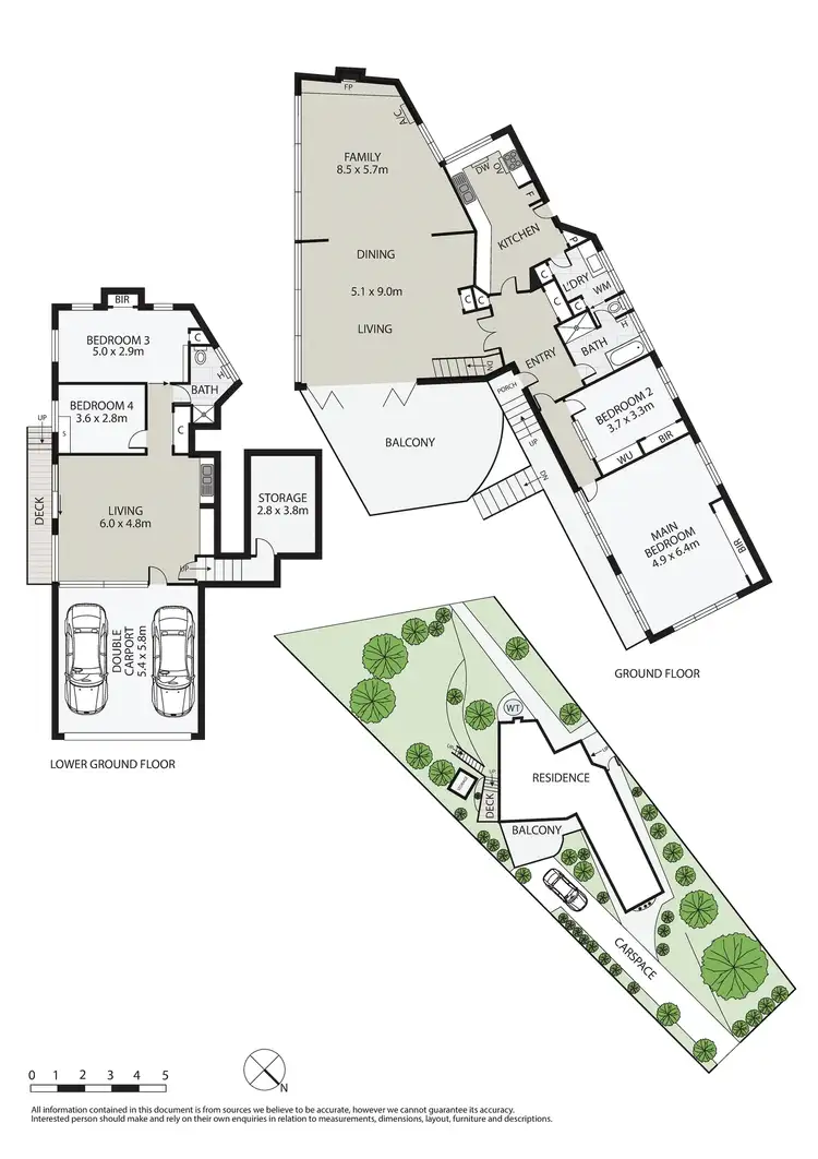 Floorplan of Homely house listing, 8 Glenard Drive, Eaglemont VIC 3084