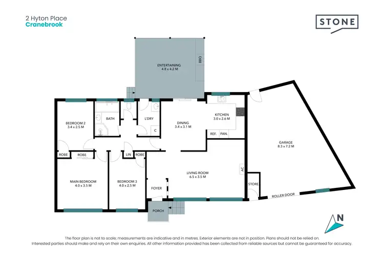 Floorplan of Homely house listing, 2 Hyton Place, Cranebrook NSW 2749