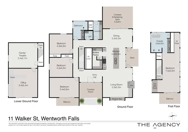 Floorplan of Homely house listing, 11 Walker Street, Wentworth Falls NSW 2782