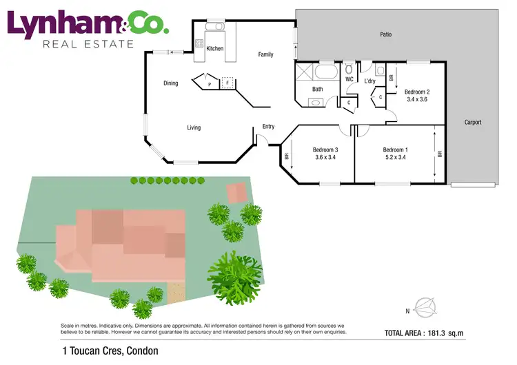 Floorplan of Homely house listing, 1 Toucan Crescent, Condon QLD 4815